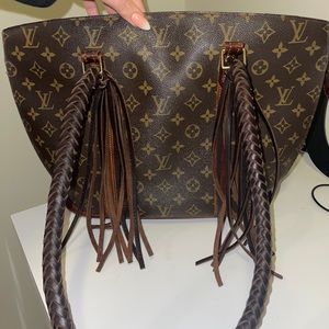 Vintage custom Louis Vuitton Shopper Tote